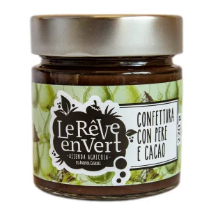 Confettura con pere e cacao